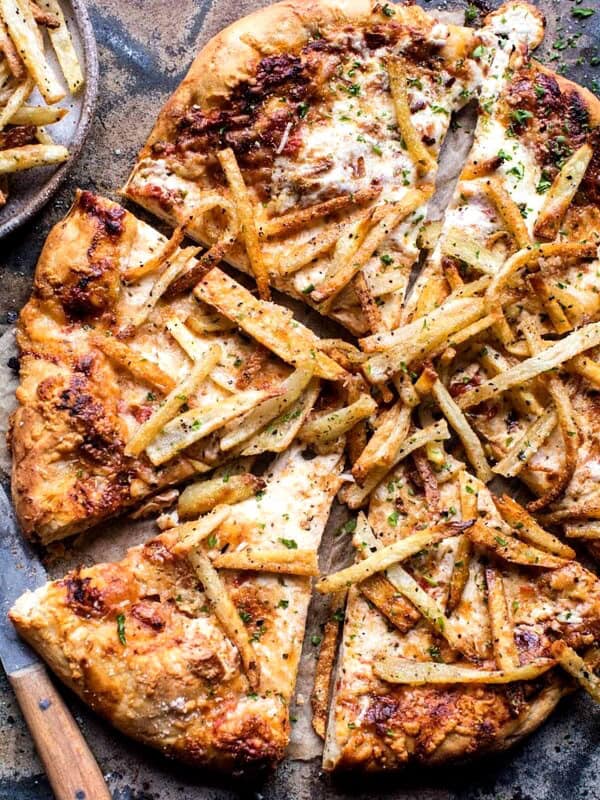 French Fry Cheese Pizza | halfbakedharvest.com @hbharvest