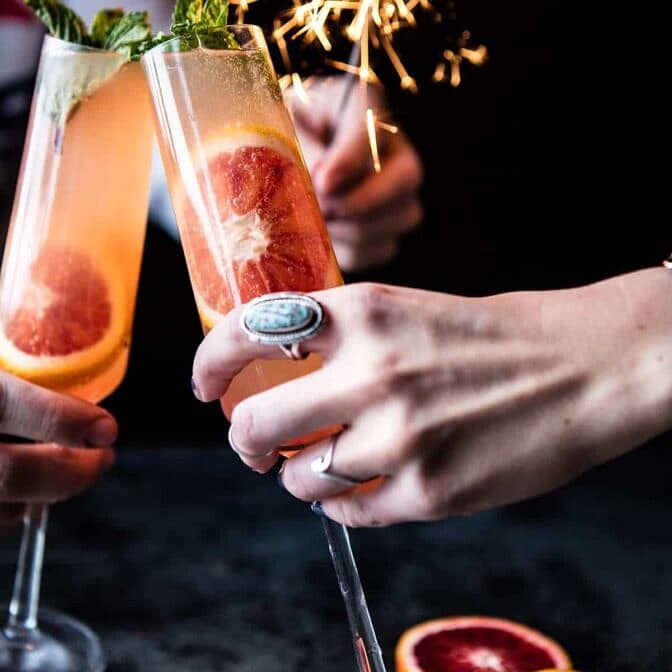 Blood Orange Champagne Mule | halfbakedharvest.com @hbharvest