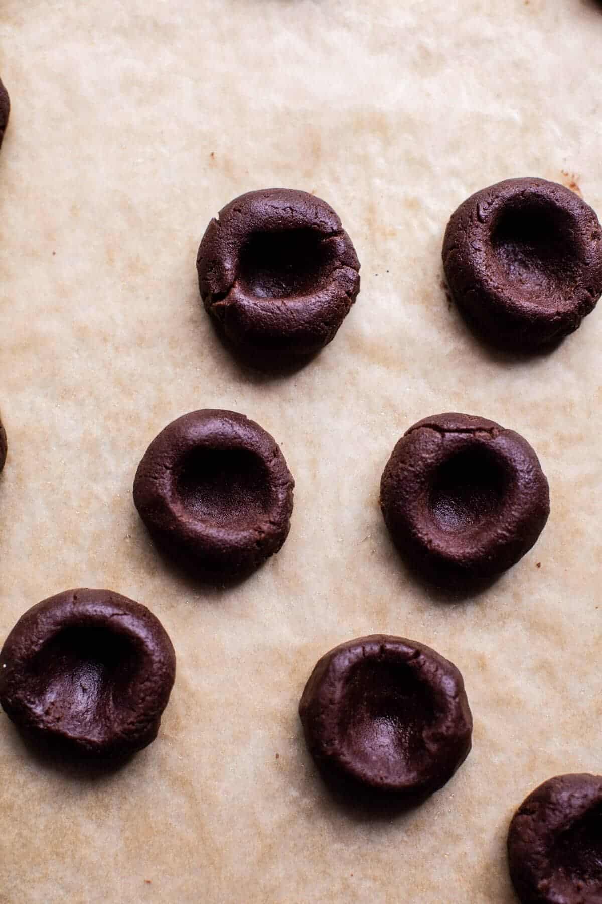 Chocolate Espresso Thumbprint Cookies | halfbakedharvest.com @hbharvest