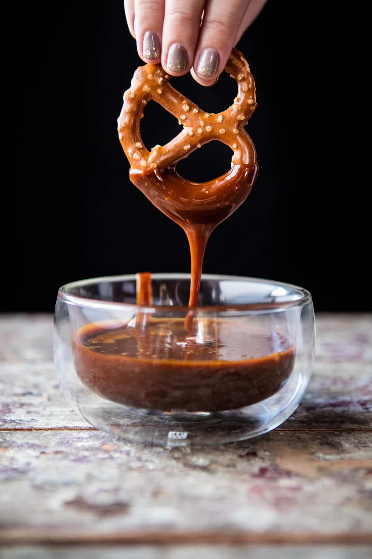 Salted Caramel Chocolate Covered Pretzels | halfbakedharvest.com @hbharvest