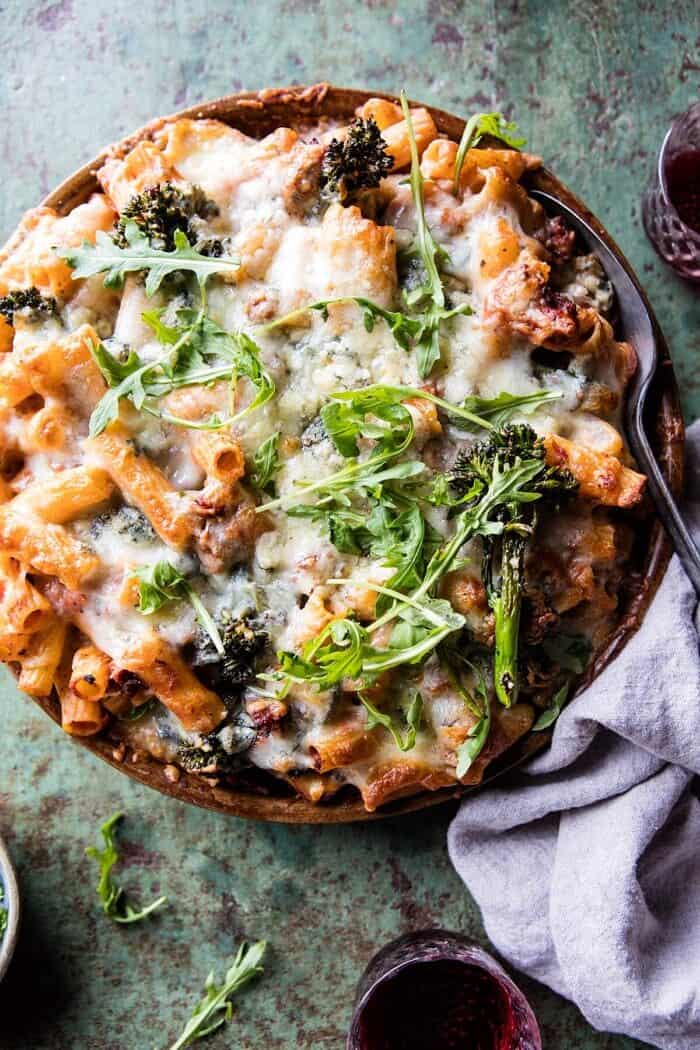 Rigatoni Broccoli Rabe Bake. - Half Baked Harvest