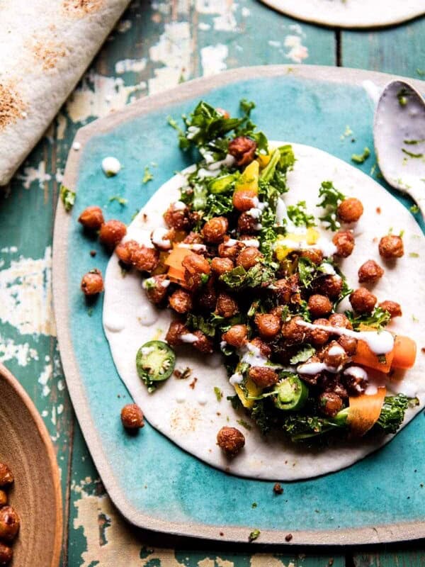 Crunchy Tandoori Chickpea Wraps | halfbakedharvest.com @hbharvest
