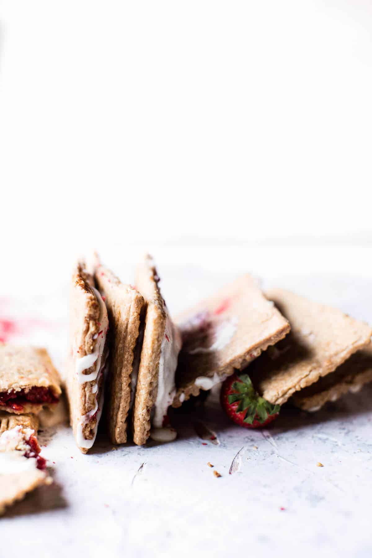Homemade Strawberry White Chocolate Pop Tarts | halfbakedharvest.com @hbharvest