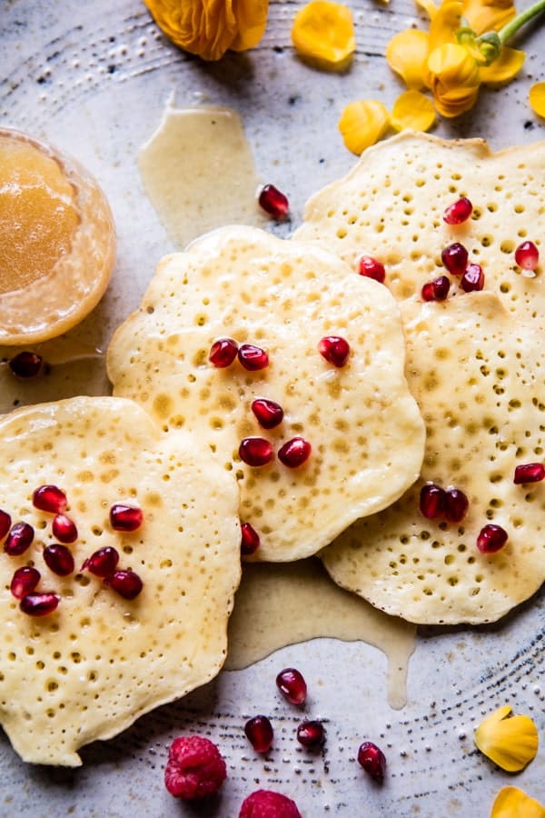 Moroccan Pancakes (Beghrir) | halfbakedharvest.com @hbharvest