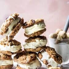 Brown Sugar Oatmeal Cookie, Cookie Dough Ice Cream Sandwiches | halfbakedharvest.com @hbharvest