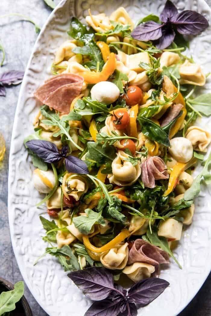 Italian Tortellini Pasta Salad. Half Baked Harvest