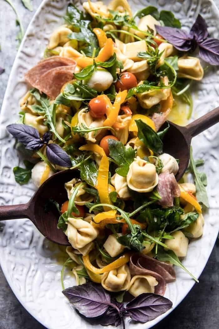 Italian Tortellini Pasta Salad. Half Baked Harvest
