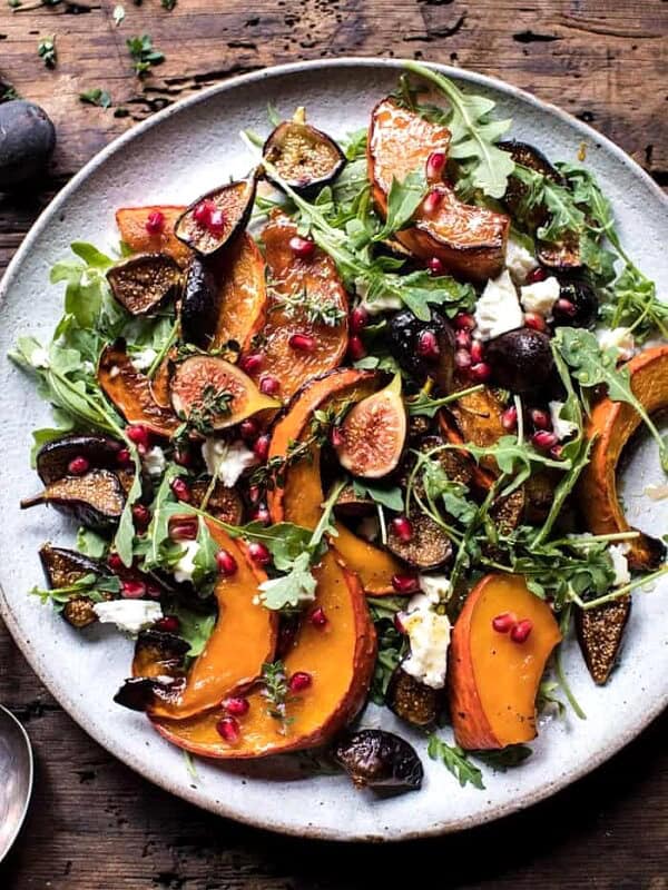 Roasted Squash, Caramelized Fig, and Feta Salad | halfbakedharvest.com @hbharvest