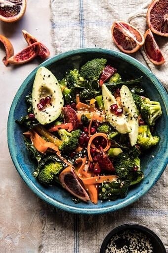 Rejuvenating Winter Broccoli Salad | halfbakedharvest.com @hbharvest