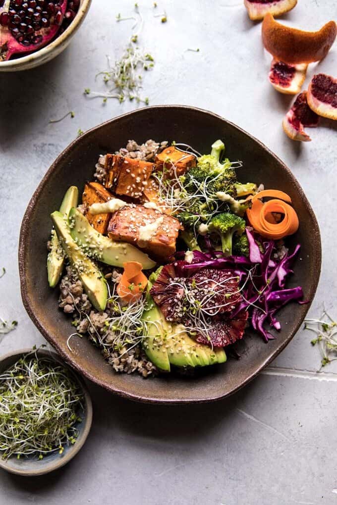 Vibrant Spring Broccoli Buddha Bowl. - Half Baked Harvest
