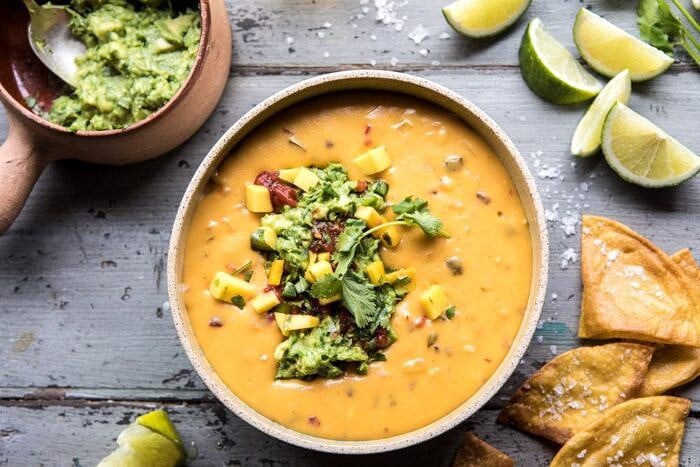 The Best Jalapeno Queso | halfbakedharvest.com #Mexican #cheese #cincodemayo