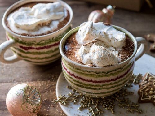 Vanilla Mocha Hot Cocoa. - Half Baked Harvest