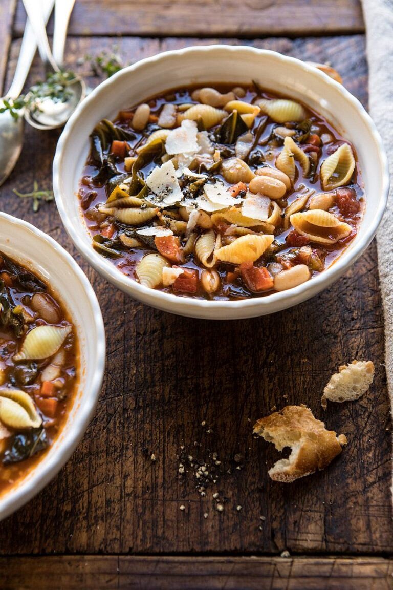 Instant Pot Pasta e Fagioli. Half Baked Harvest