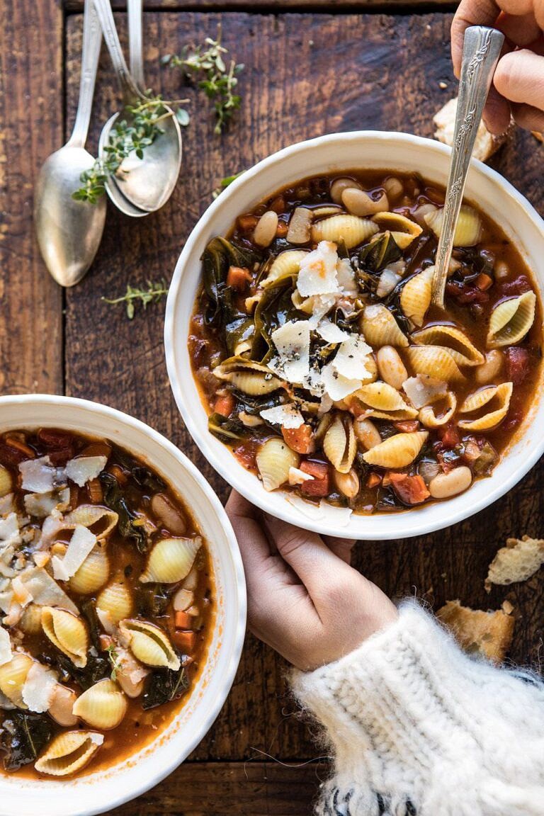 Instant Pot Pasta e Fagioli. Half Baked Harvest