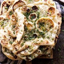 Herbed Garlic Butter Naan | halfbakedharvest.com #naan #easyrecipes #bread #indian