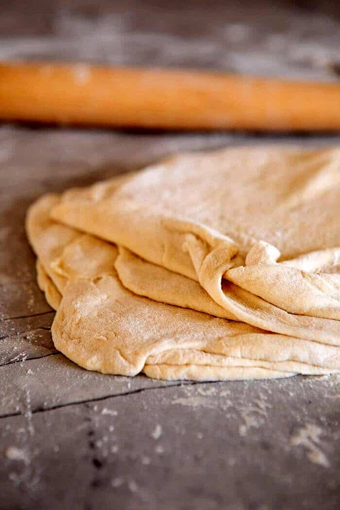 naan dough before cooking