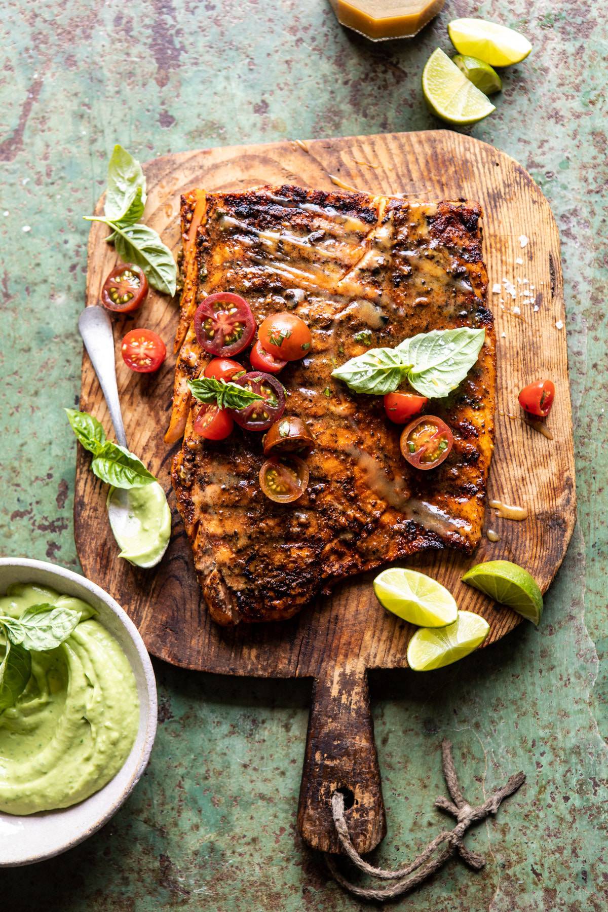 Honey Mustard Grilled Salmon With Avocado Basil Sauce Half Baked Harvest,Easy Chicken Crock Pot Recipes Low Carb