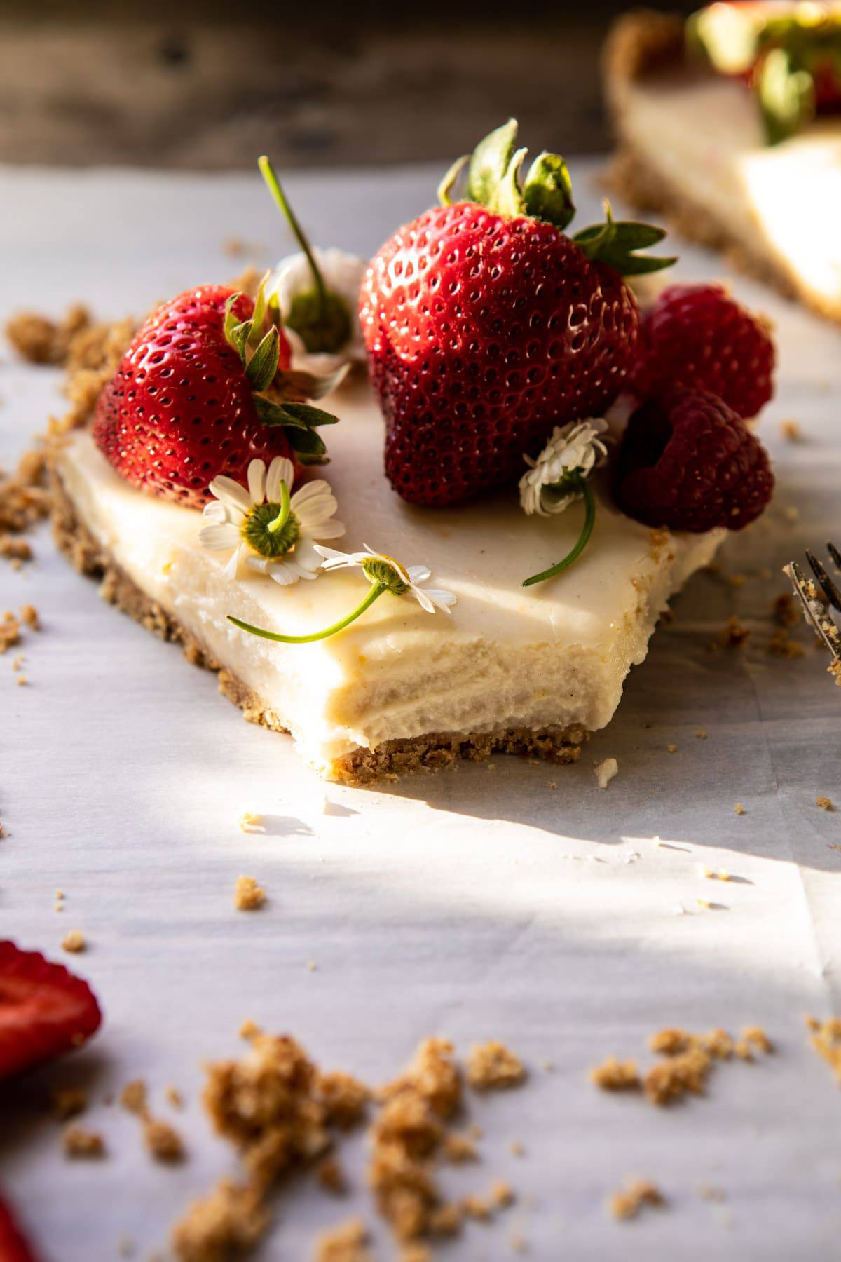 No Fuss Lemon Tart | halfbakedharvest.com #lemontart #dessert #summer #nobake #easyrecipes