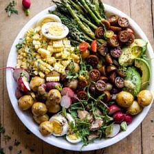 Summer Niçoise Salad | halfbakedharvest.com #salad #summerrecipes #healthy
