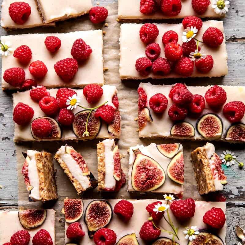 No Fuss Healthy Coconut Tart | halfbakedharvest.com #vegan #nobake #healthydessert #healthy