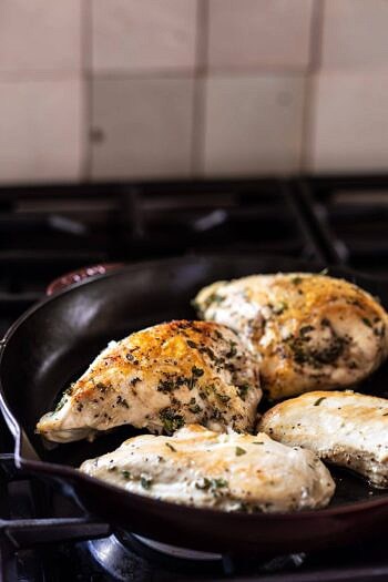 Slow Cooker French Wine and Mustard Chicken. - Half Baked Harvest