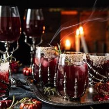 Sleepy Hollow Cocktail | halfbakedharvest.com #halloween #cocktails #tequila