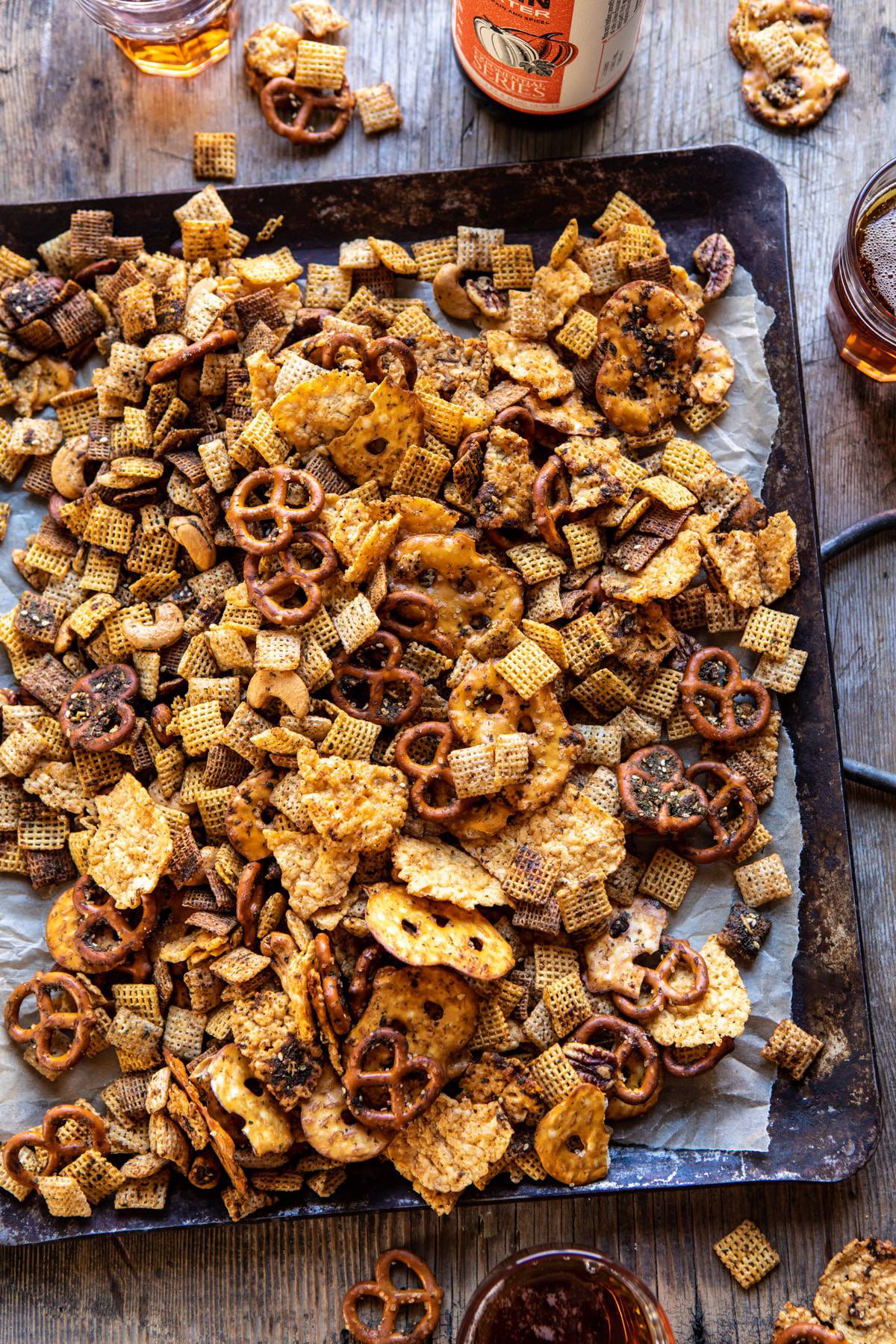 Spicy Ranch Chex Mix Half Baked Harvest