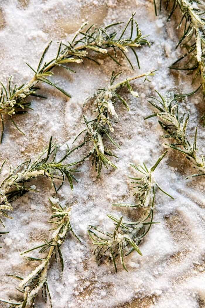 candied rosemary