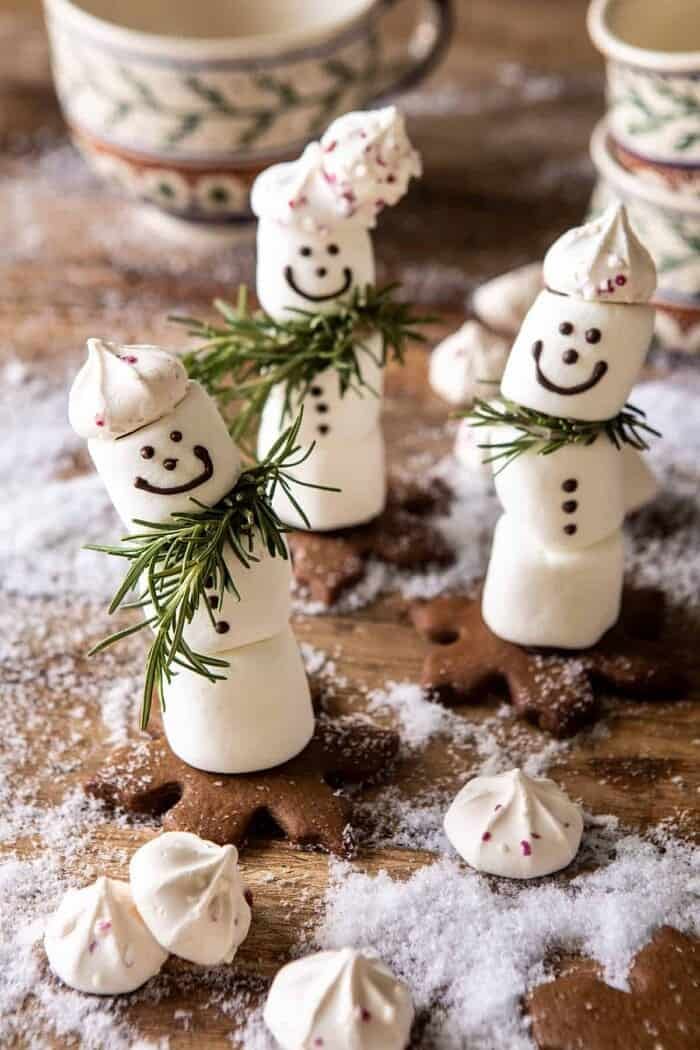 snowman marshmallow 