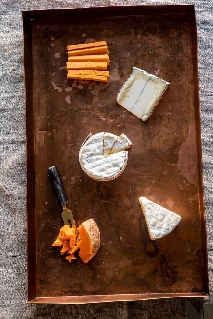 How to Make an Easy Holiday Cheese Board | halfbakedharvest.com #cheeseboard #appetizers #christmas #thanksgiving
