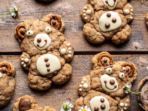 Sweet and Salty Teddy Bear Snickerdoodles. - Half Baked Harvest