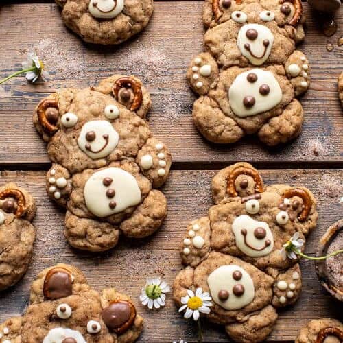 Sweet and Salty Teddy Bear Snickerdoodles. - Half Baked Harvest