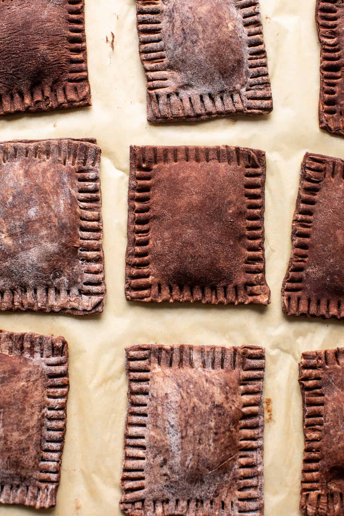 Homemade Chocolate Fudge Pop Tarts. - Half Baked Harvest