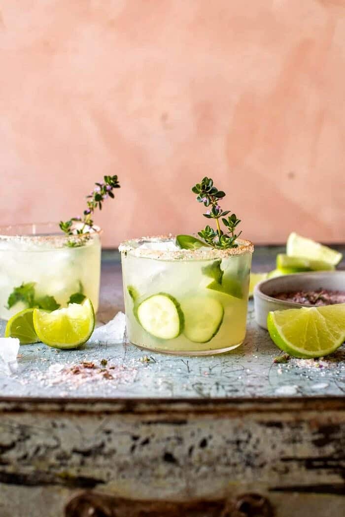 front on photo of Spicy Cucumber Margarita 