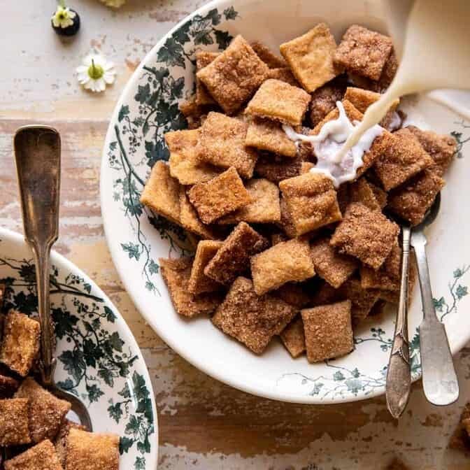 Homemade Cinnamon Toast Crunch | halfbakedharvest.com