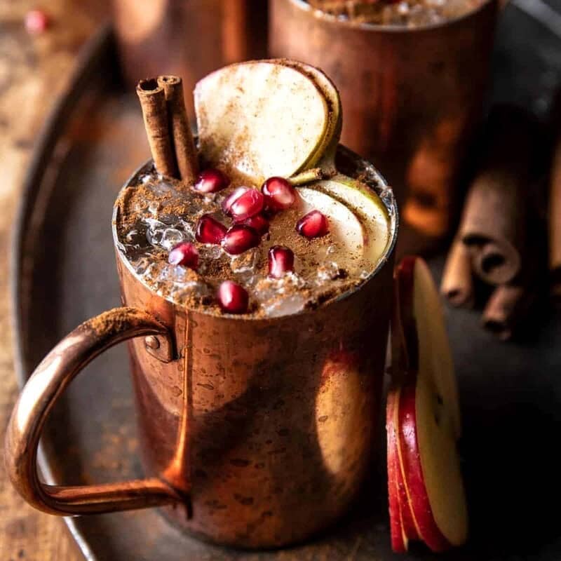 Ginger Apple Moscow Mule | halfbakedharvest.com