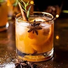 Spiced Honey Bourbon Old Fashioned | halfbakedharvest.com
