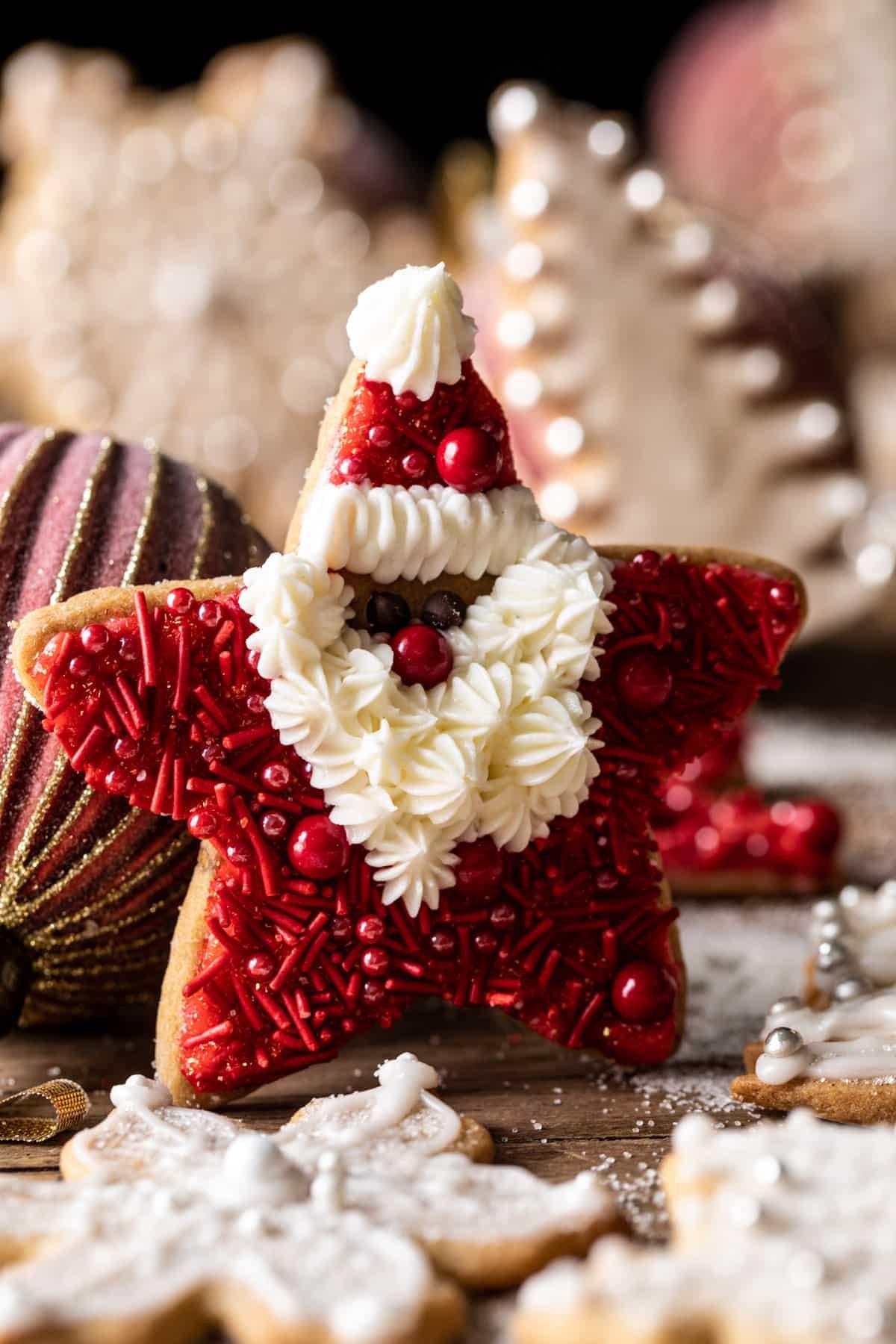 The Santa Clause Cookies | halfbakedharvest.com