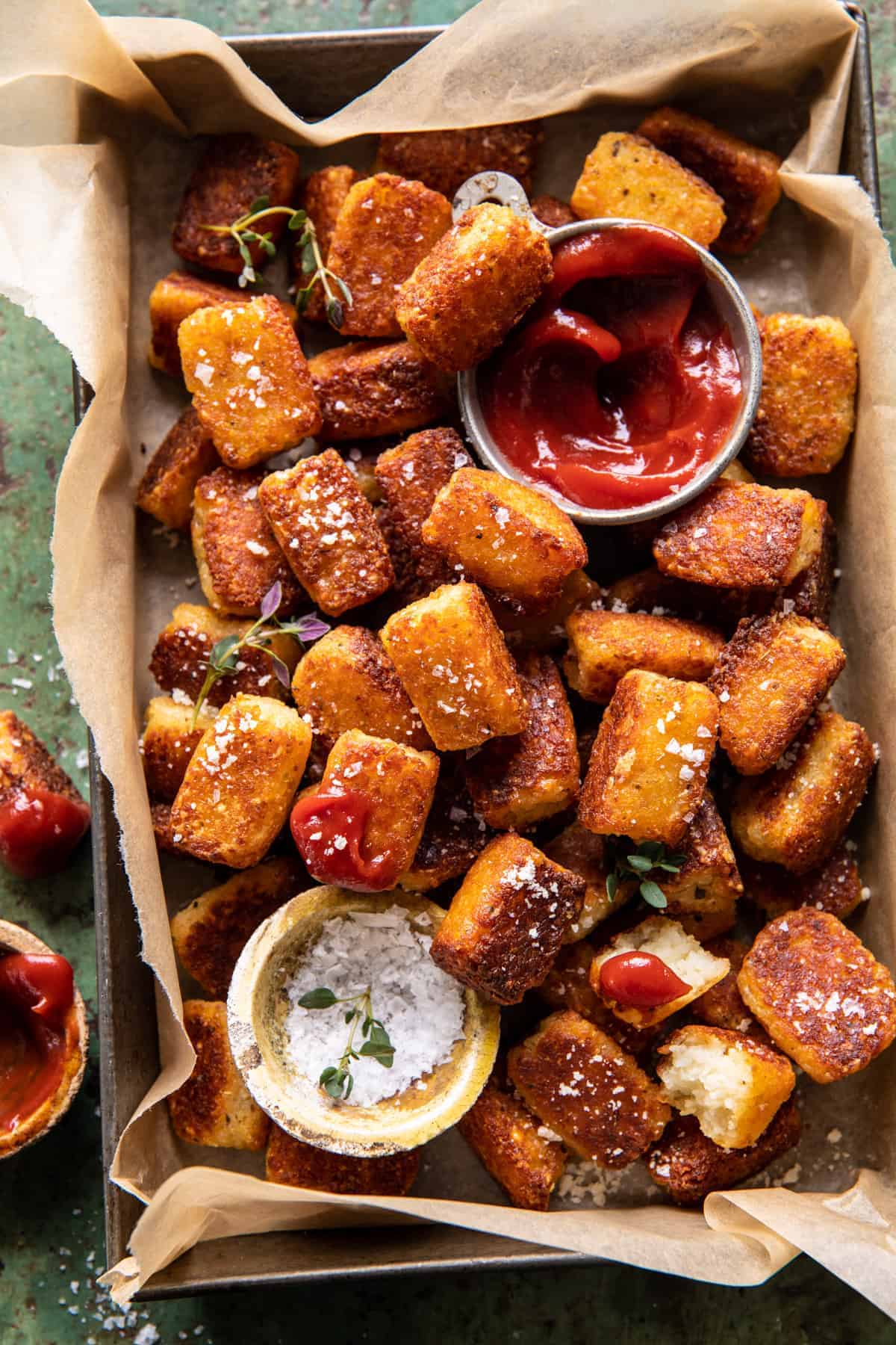 Homemade Tater Tots with Bacon - Ahead of Thyme