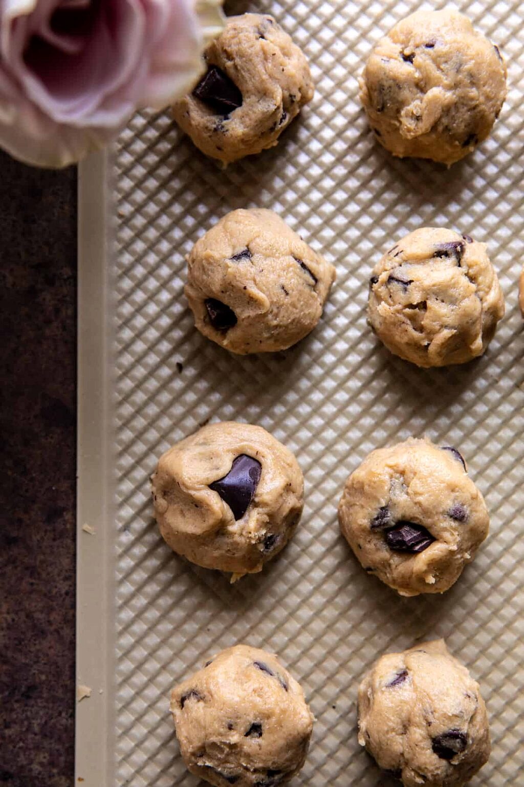 Brown Butter Malted Chocolate Chunk Cookies. Half Baked Harvest