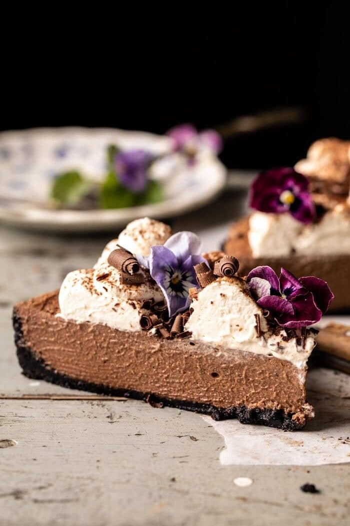Old Fashioned Chocolate Cream Pie | halfbakedharvest.com