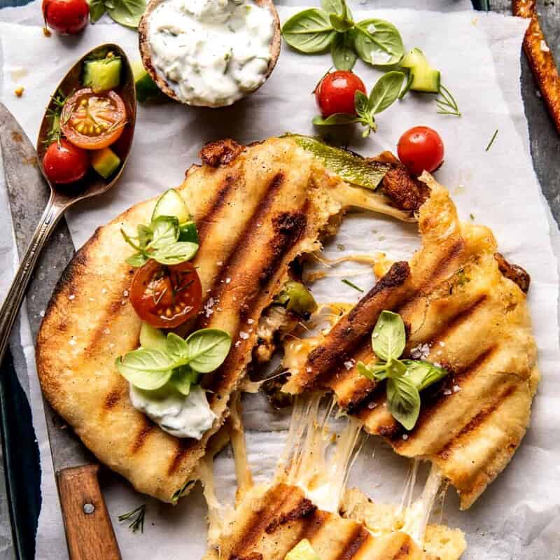 Panini Style Chicken Gyros | halfbakedharvest.com