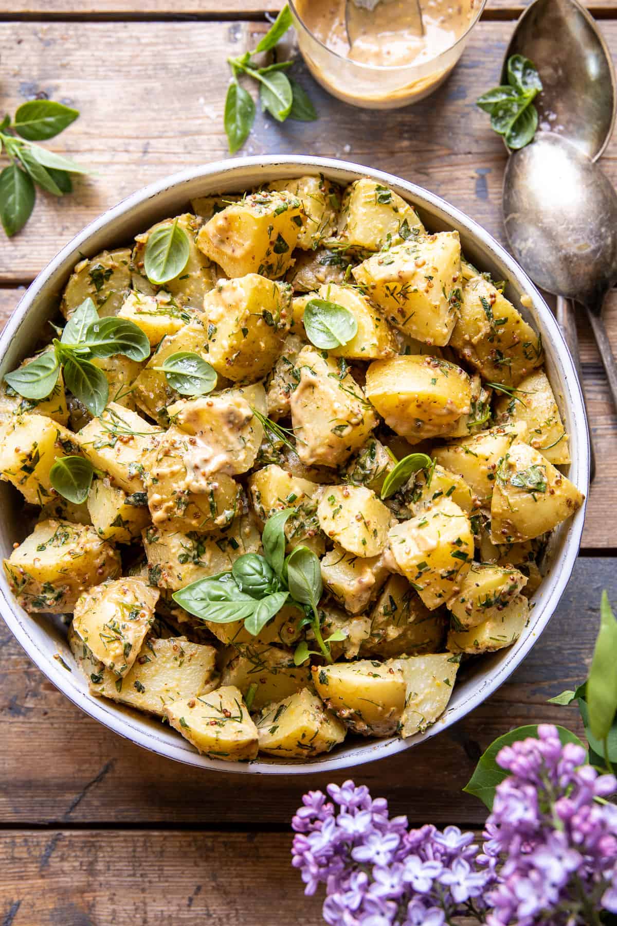 The Best Simple Vegan Potato Salad | halfbakedharvest.com