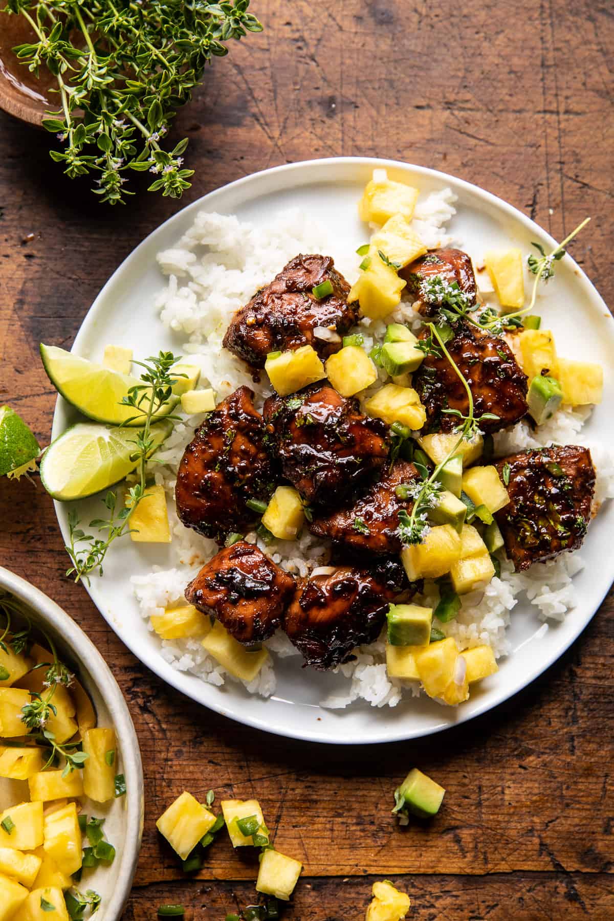 30 Minute Pineapple Chicken with Coconut Rice | halfbakedharvest.com