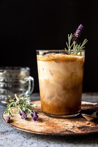 Iced Brown Sugar Latte with Shaken Espresso | halfbakedharvest.com