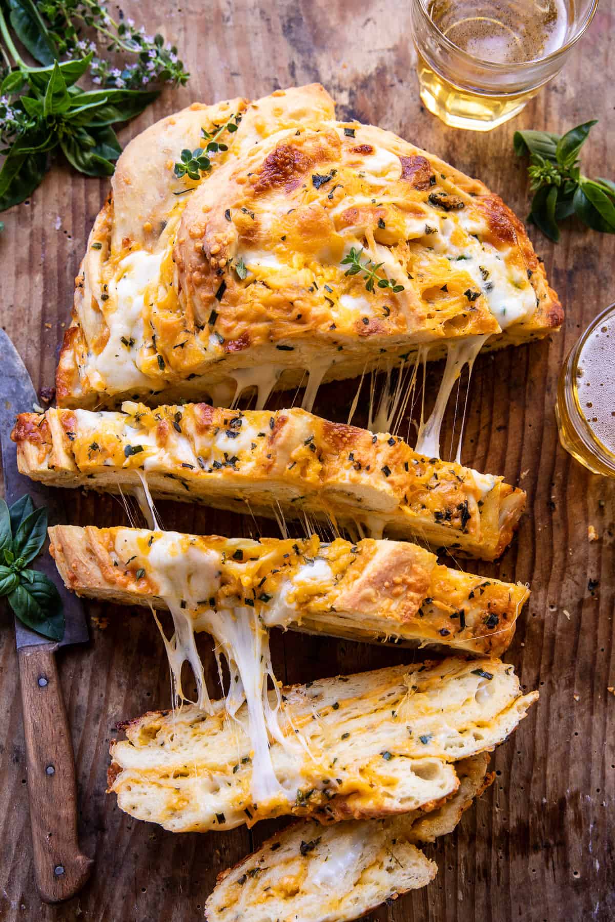 Cheddar Cheese Garlic Bread Recipe At John Triche Blog