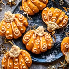 Roly Poly Pumpkin Cookies | halfbakedharvest.com