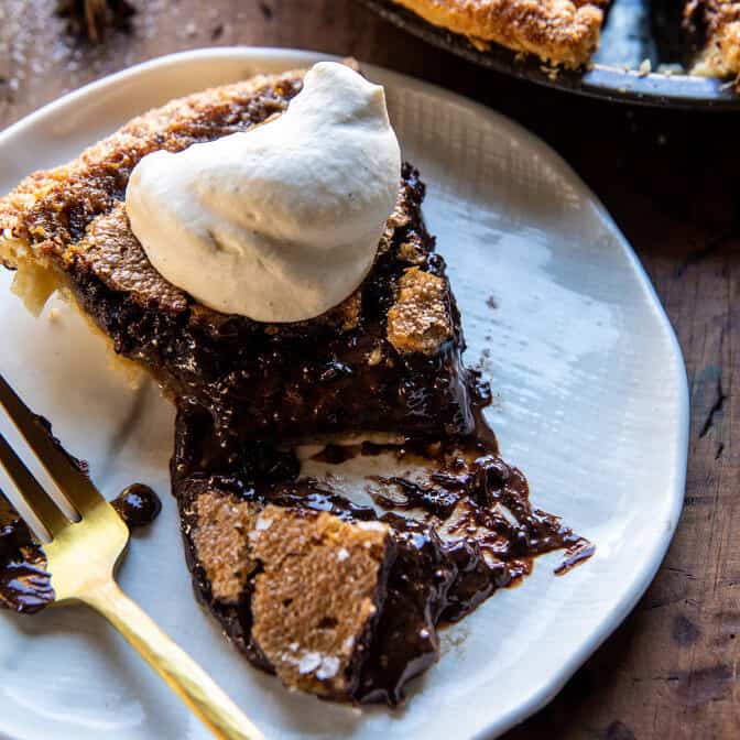 Brown Sugar Maple Cookie Pie | halfbakedharvest.com