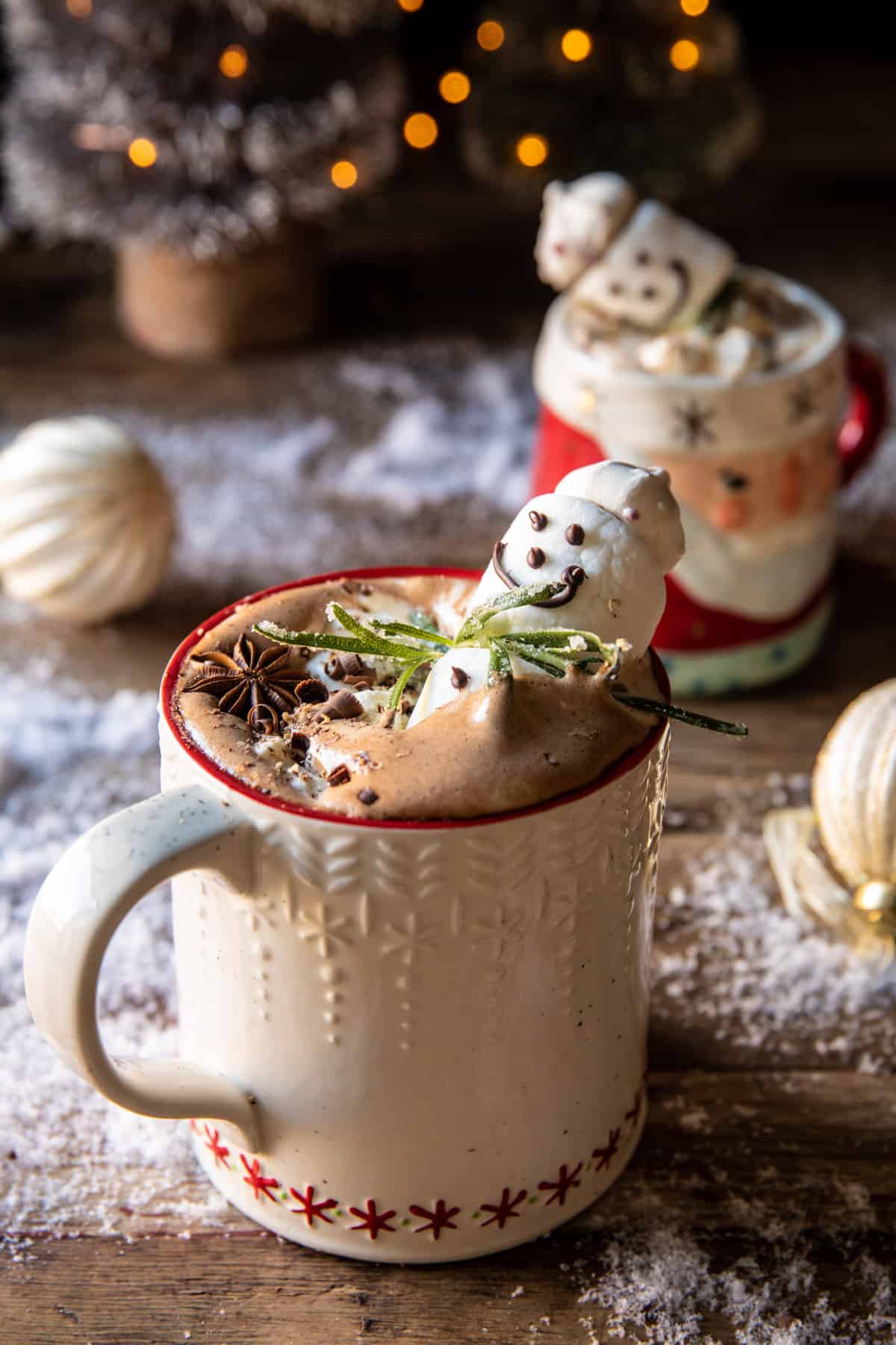 Caramel Espresso Hot Cocoa | halfbakedharvest.com 