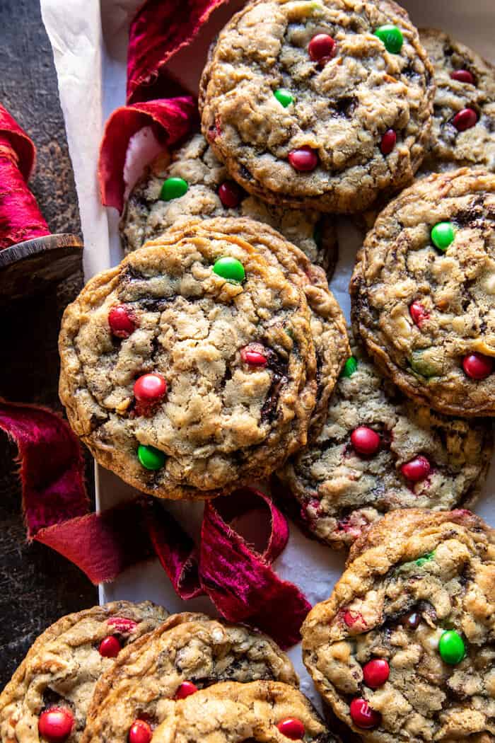 Christmas Monster Cookies.